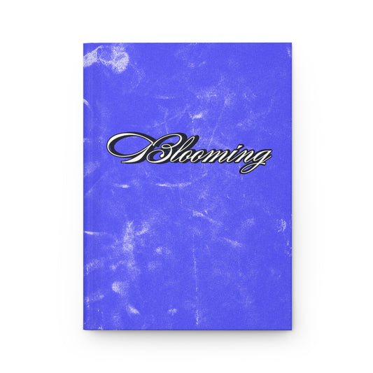 Inspirational Hardcover Journal - 'Blooming' Design with Motivational Quote