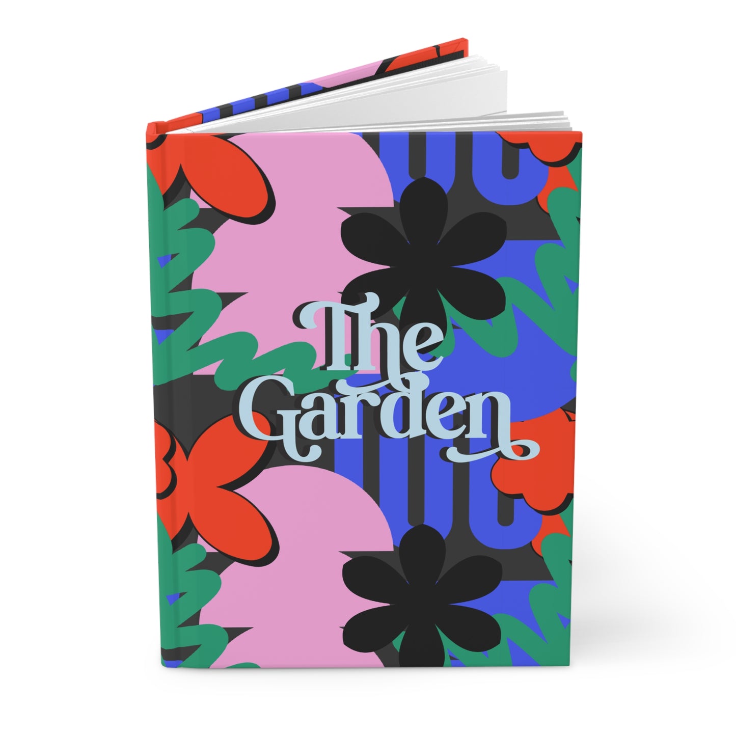 Colorful Garden Hardcover Journal | Inspirational Writing Gift