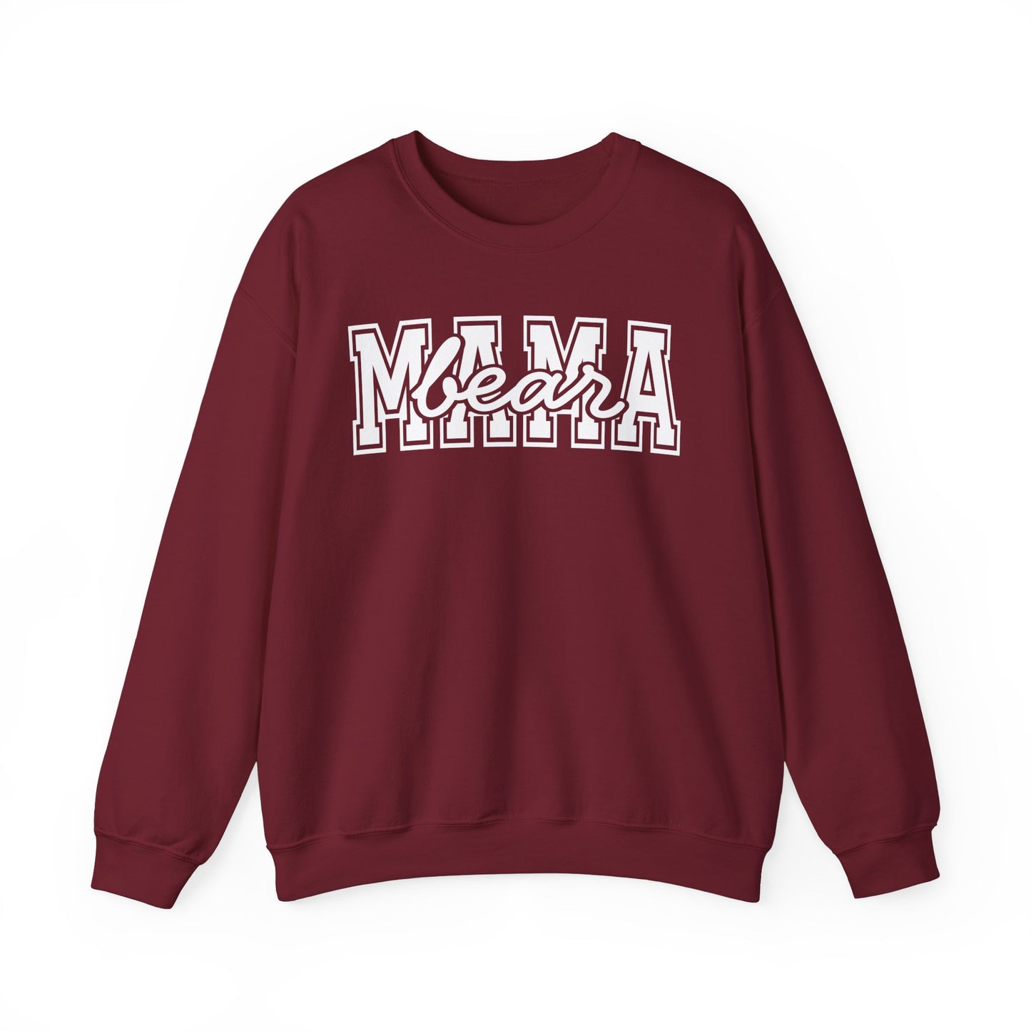 Mama Bear Unisex Heavy Blend Sweatshirt - Cozy & Stylish Gift for Moms