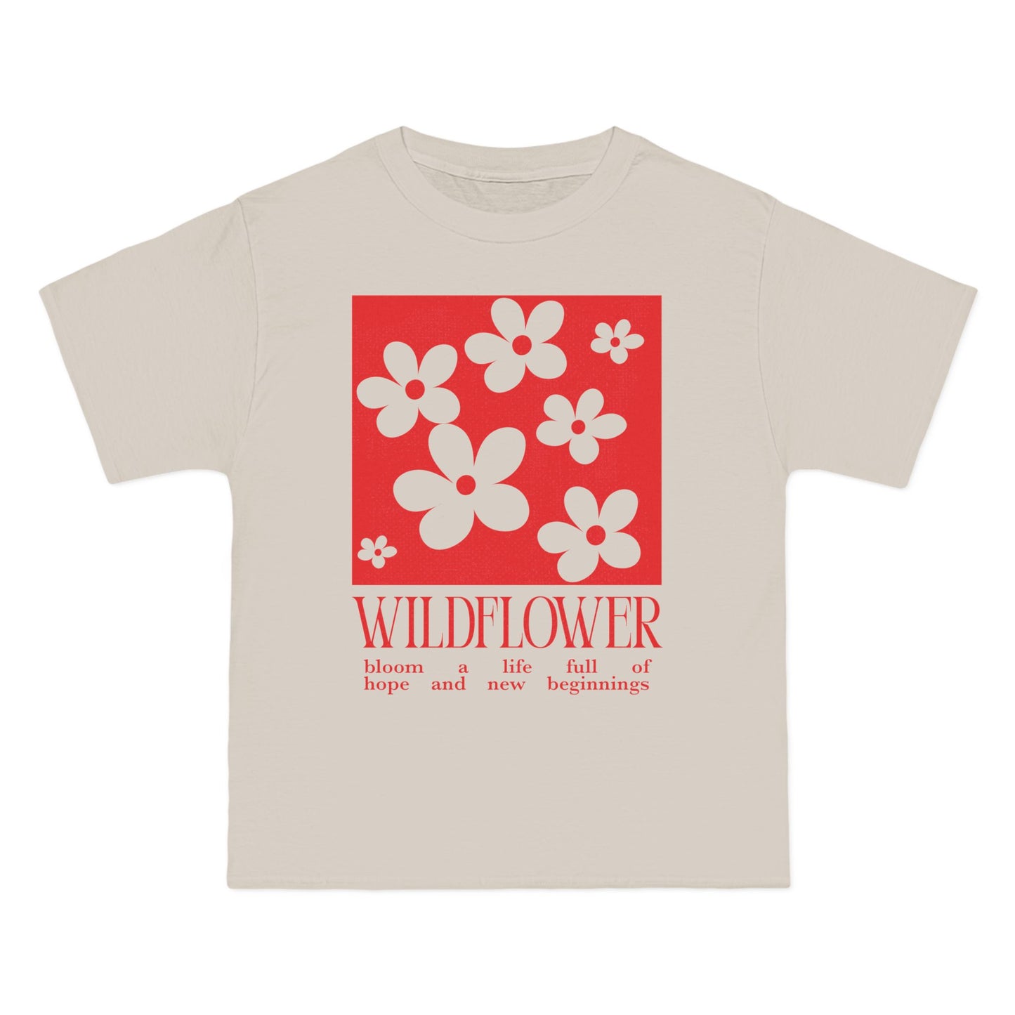 Wildflower Hope Short-Sleeve T-Shirt - Floral Design for New Beginnings