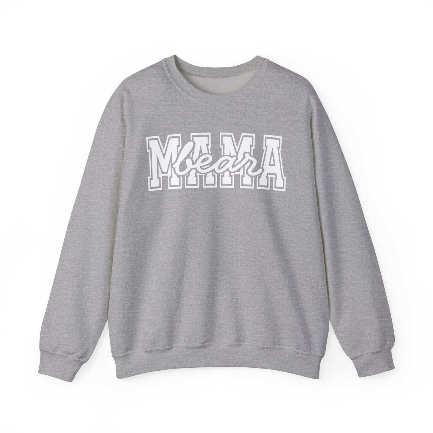 Mama Bear Unisex Heavy Blend Sweatshirt - Cozy & Stylish Gift for Moms