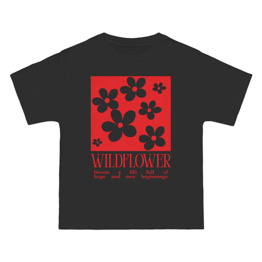 Wildflower Hope Short-Sleeve T-Shirt - Floral Design for New Beginnings