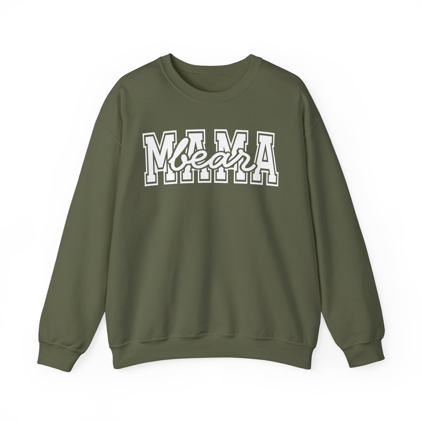 Mama Bear Unisex Heavy Blend Sweatshirt - Cozy & Stylish Gift for Moms