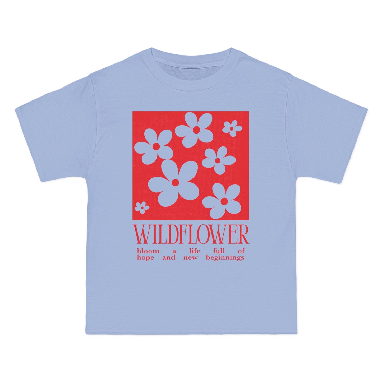 Wildflower Hope Short-Sleeve T-Shirt - Floral Design for New Beginnings