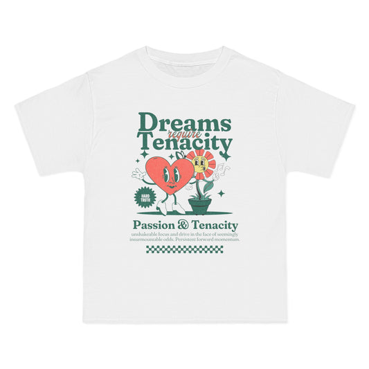 Inspirational Short-Sleeve T-Shirt - "Dreams Require Tenacity"