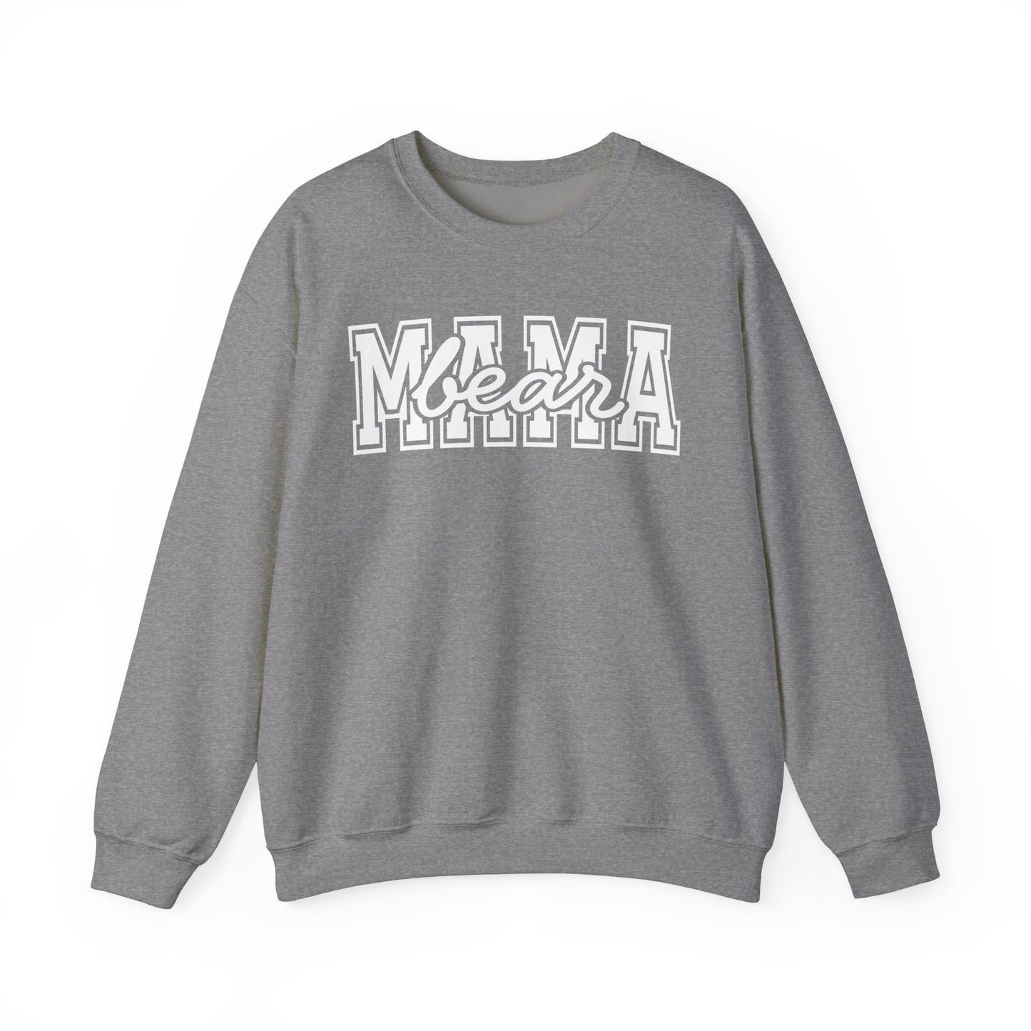 Mama Bear Unisex Heavy Blend Sweatshirt - Cozy & Stylish Gift for Moms