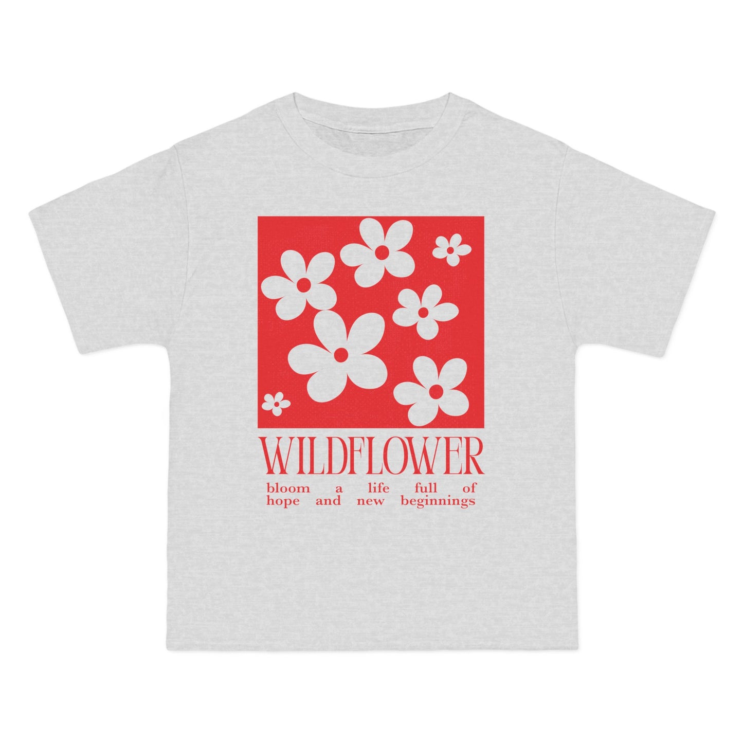 Wildflower Hope Short-Sleeve T-Shirt - Floral Design for New Beginnings